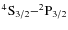 $\rm ^4S_{3/2}{-}^2P_{3/2}$