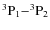 $\rm ^3P_1{-}^3P_2$