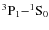 $\rm ^3P_1{-}^1S_0$