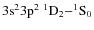 $\rm 3s^23p^2\ ^1D_2{-}^1S_0$