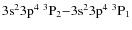 $\rm 3s^23p^4\ ^3P_2{-}3s^23p^4\ ^3P_1$