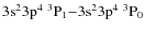 $\rm 3s^23p^4\ ^3P_1{-}3s^23p^4\ ^3P_0$