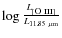 $\log{\frac{L_{[\mbox{\scriptsize O {\sc iii}}]}}{L_{{\rm 11.85}~\mu{\rm m}}}}$