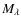 $\ensuremath{{M_\lambda}} $