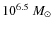$10^{6.5}~M_\odot$