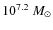 $10^{7.2}~M_\odot$