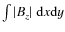 $\int \vert B_z\vert \;
{\rm d}x {\rm d}y$