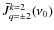 $\bar{J}_{q=\pm2}^{k=2} (\nu_{0}) $