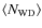 $\langle N_{\rm WD}\rangle$