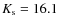 $K_{\rm s}=16.1$