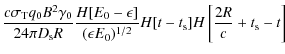$\displaystyle {c\sigma _{\rm T}q_0B^2\gamma _0\over 24\pi D_{\rm s}R}{H[E_0-\ep...
...over (\epsilon E_0)^{1/2}}
H[t-t_{\rm s}] H\left[{2R\over c}+t_{\rm s}-t\right]$