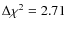 $\Delta\chi^2=2.71$