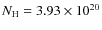 $N_{\rm H}=3.93\times10^{20}$