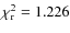 $\chi^2_{\rm r}=1.226$