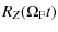 $\displaystyle R_Z(\Omega_{\rm F} t)$