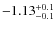 ${\rm -1.13_{-0.1}^{+0.1}}$