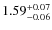 $1.59^{\rm +0.07}_{-0.06}$