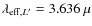 $\lambda_{{\rm eff}, L'}=3.636~\mu$