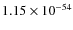 $1.15\times 10^{-54}$