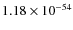 $1.18\times 10^{-54}$