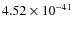 $4.52\times 10^{-41}$
