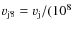 $v_{\rm j8}=v_{\rm j}/(10^8$