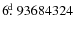 $6\hbox{$.\!\!^{\rm d}$ }93684324$