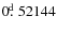 $0\hbox{$.\!\!^{\rm d}$ }52144$