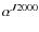 $\alpha^{J2000}$