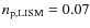 $n_{\rm p,{{\rm LISM}}} = 0.07$