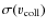 $\sigma(v_{\rm coll})$
