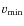 $v_{\min}$