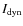 $I_{\rm dyn}$