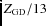 $Z\ensuremath{_{{\rm GD}}} /13$