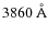 $3860~\AA$