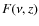 $F(\nu, z)$