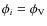 $\phi_i=\phi_{\rm V}$