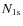 $N_{\rm 1s}$