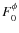 $F_0^\phi$