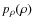 $p_\rho(\rho)$