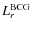 $L_{r}^{\rm BCG}$