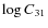 $\log{C_{31}}$
