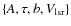 $\{A, \tau, b, V_{\rm lsr} \}$