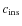 $c_{{\rm ins}}$