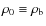 $\rho_0 \equiv \rho_\ensuremath{{\rm b}} $