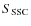 $S_{\rm SSC}$
