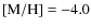 ${\rm [M/H]}=-4.0$