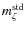 $m_\zeta^{\rm std}$