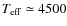 $T_{\rm eff}\simeq4500$