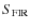 $S_{\rm FIR}$